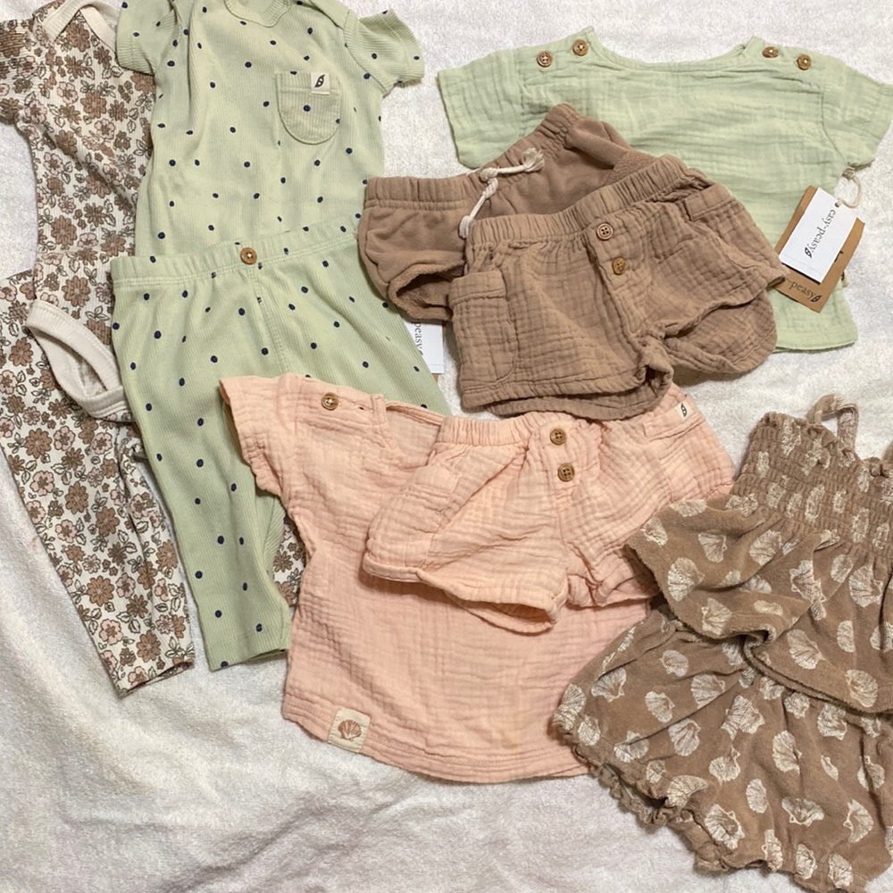 Easy Peasy - Set Of 11 - Size 0-3M.